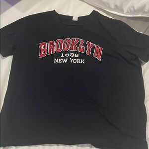 Black Brooklyn New York T-Shirt